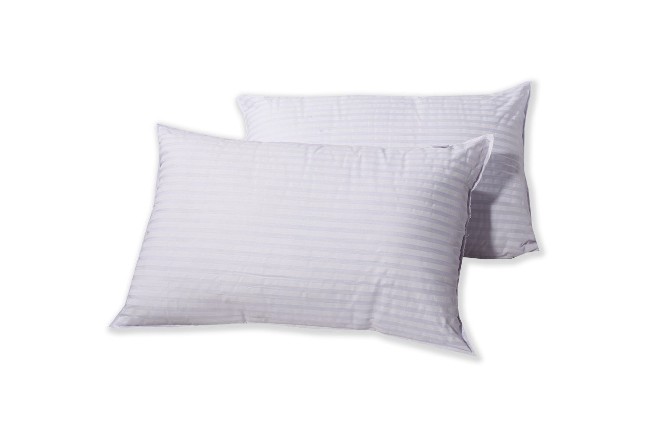 satin stripe pillows
