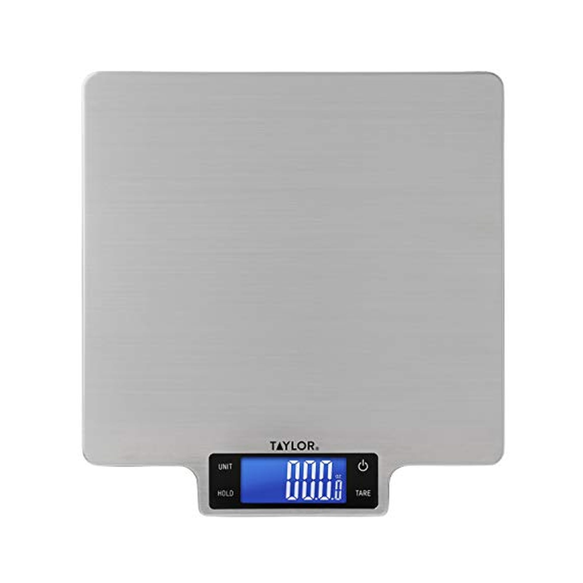 Photo 1 of Taylor 22lb Ultra-Precise Digital Stainless Steel Household Kitchen Scale, One, Silver