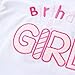 LittleSpring Little Girls' Clothing Set Birthday Size 6 (130cm)