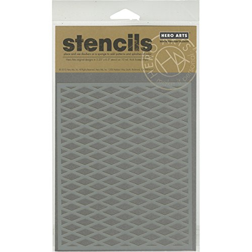 Hero Arts Criss Cross Stencil
