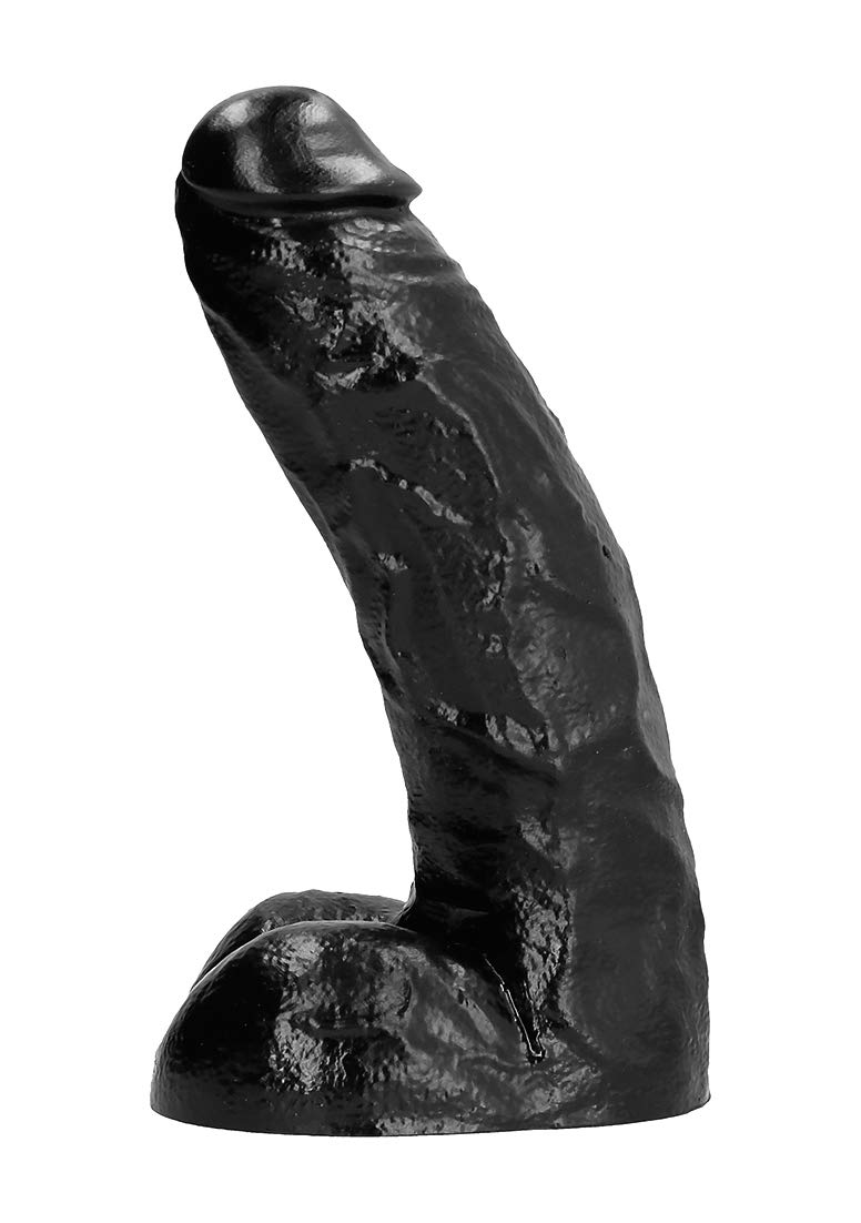 All Black X-Man Monster Dong Dildo, 25.5 cm, Black