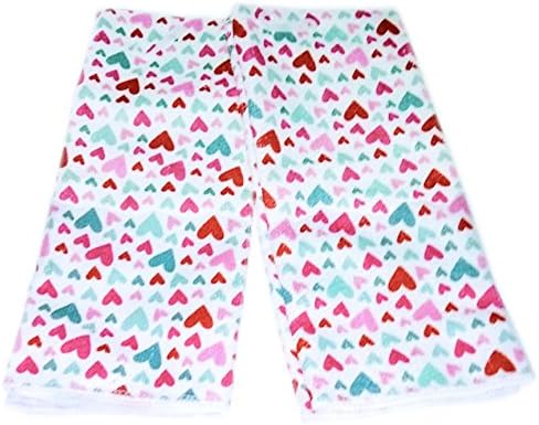 Valentine's Day Accent Hand Towels Set of 2 (Hearts)