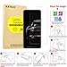[2 Pack] KATIAN Compatible with Huawei Porsche Design Mate RS Screen Protector, KATIAN HD Clear Protector [Anti-Scratch], 9H Hardness Tempered Glass Film for Huawei Porsche Design Mate RS