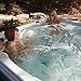 Essential Hot Tubs 50-Jet Polara Hot Tub, Seats 5-6, Espresso
