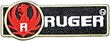 RUGER FIREARMS Gun Shooting Sport Logo Sign Symbol Patch Iron on Applique Embroidey Decal T shirt Jacket Costume Gift BY SURAPAN