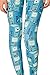 QZUnique Women's Cartoon Character Digital Printed Footless Elastic Leggings