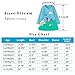 Fiream Girls Crewneck Long Sleeve Dress(160Blue,5T/5-6YRS)