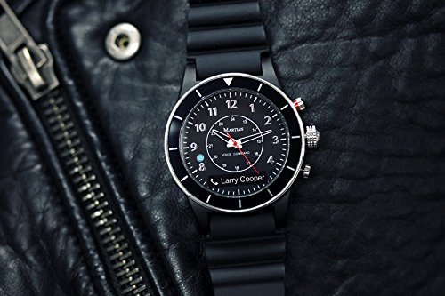 Martian Active Smartwatches with Amazon Alexa â€“ Analog + Voice (B017J31L80)