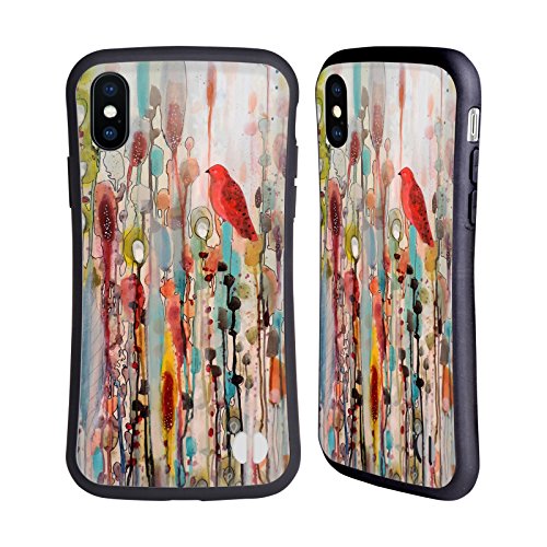 Official Sylvie Demers La Vie Comme Un Passage Birds Hybrid Case for iPhone X/iPhone XS