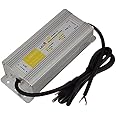 LEDwholesalers 12-Volt DC Waterpoof LED Power Suppply Driver Transformer with 3-Prong Plug, 60W, 3204-12V
