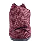 Womens Extra Extra Wide Width Adjustable Slippers - Diabetic & Edema Footwear