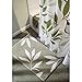 iDesign Leaves Microfiber Polyester Bath Mat, Non-Slip Shower Accent Rug for Master, Guest, and Kids' Bathroom, Entryway, 34