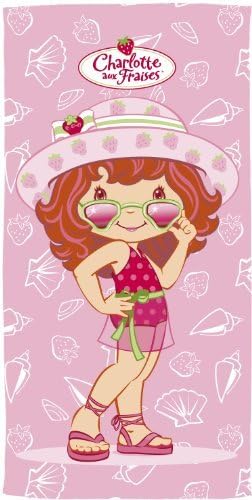 Charlotte Aux Fraises Charlotte Sl Drap De Plage 140 Cm X 70 Cm By