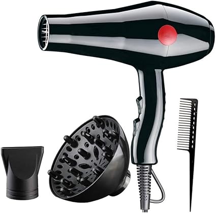 Zbx Professional Silent Ionic Hair Dryer 2100w Professional