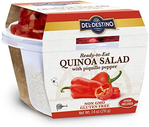 Del Destino White Quinoa, Peppers, 7.4 Ounce