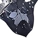 Plague Doctor Mask Birds Long Nose Beak Faux Leather Steampunk Halloween Costume Props Black