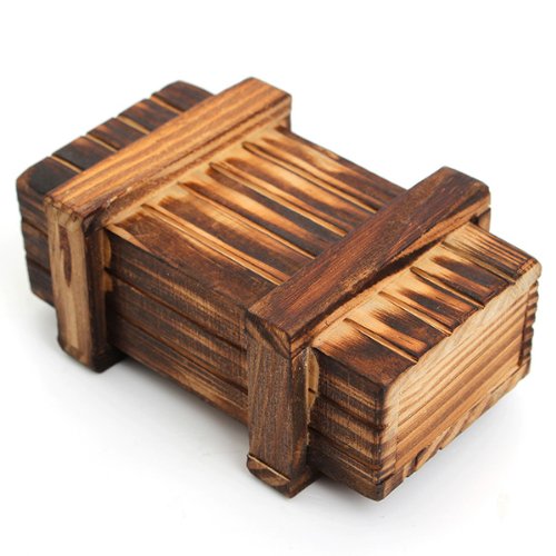 SICA Mini Compartment Wooden Secret Toy Magic Puzzle Box
