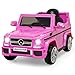 Best Choice Products 12V Kids SUV Ride On Car w/ Parent Control, Lights, AUX - Pink