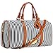 LXY Womens Overnight Weekender Travel Bag Canvas Duffle Bag Carry on Tote Luggage Underseat Bag(Blue)
