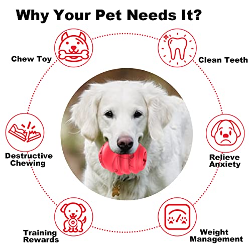 MateeyLife Dog Treat Dispenser Toy, Dog Enrichment Toys, Durable