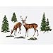 Collections Etc Grazing Deer Garage Door Magnets