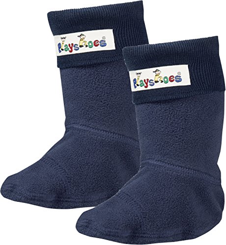 Playshoes Chaussettes Pour Bottes Chaussons Mixte Enfant, Bleu Marine, 24/25 EU