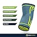 Benmarck Elbow Compression Sleeve, Support Brace, Best for Tennis Golf Weightlifting Men Women, Tendonitis Recovery Wrap by (Fjord Blue, Medium)