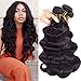 QTHAIR 10a Brazilian Deep Wave Human Hair Brazilian Hair Bundles Weave Hair Human Bundles 10a Brazilian Virgin Hair For African Americans Women