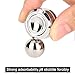 EPABO Fidget Orbiters Hand Toys - Fidgets Depression EDC Focus Spinner Toy - Magnetic Unique Mono Polar Orbit with Iron Balls - for Adults and Children Stress Reducer, Relieves ADHD Anxiety (Silver)