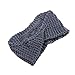 Lookatool® Womens Warm Hat Skiing Cap Knitted Empty Skull Beanie Headband (Dark Gray)
