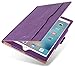 iPad Pro 12.9 Case - The Original Purple & Tan Leather Smart Cover for iPad Pro 12.9