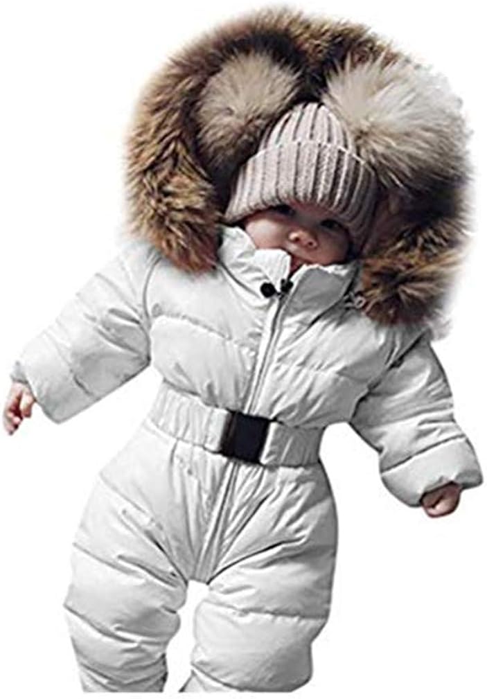 Robemon Hiver Blouson Bebe Manteau Fourrure Chaud Enfant Garcon Fille Doudoune A Capuche Epaissi Manches Longues Belle Bebe Cadeaux Ski Salopettes Outwear Bebe Bebe Fille 0 24m Zwembaddebeemd Nl