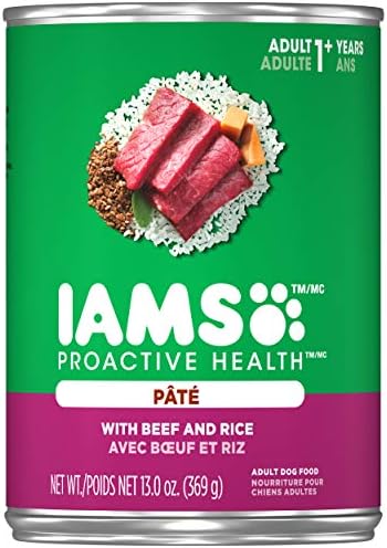 iams chicken and rice canned dog food