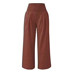 JIOEEH Hiking Pants Women Leg Palazzo Pants for