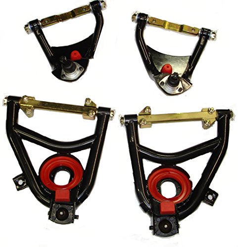 For 1955 1956 1957 55-57 Chevy Belair Upper Lower Tubular Control Arms Set Of 4