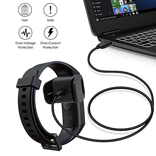 Wyze Band Charger 2Pcs Replacement USB Charging Cable for Wyze Band
