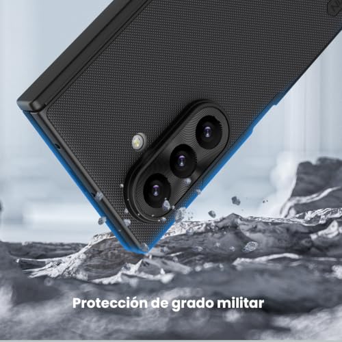 Nillkin Frosted Shield Magnética Funda para Samsung Galaxy Z Fold 8 Ultra, con protección para bisagra,Funda Protectora Delgada para Galaxy Z Fold 8 Ultra (Negro)