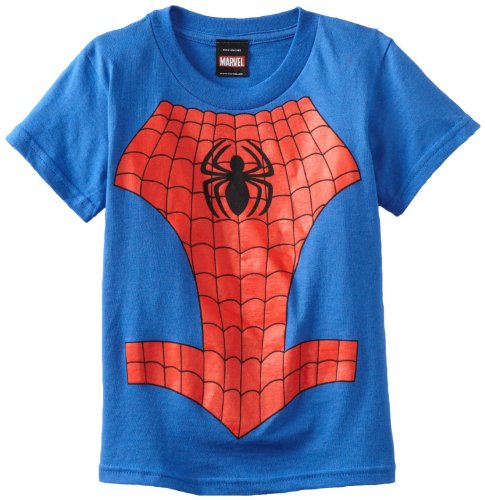 Marvels Spiderman Boys 4-7 Costume T-Shirt