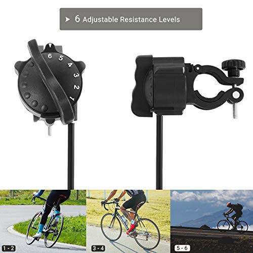 SONGMICS Indoor Bike Trainer Stand, Reduces Noise, Curvy Stable Frame
