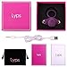 Mini Compact Powerful Multi-Speed Bullet Shape Personal Vibrating Massage Tools,Waterproof Quiet -7 inch (1PCS) 10 vibratioanl Settings , Purple
