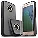 Moto Z2 Play Case, Starshop [Shock Absorption] Dual Layers Impact Advanced Protective Cover with [Premium HD Screen Protector Included] for Motorola Moto Z2 Play (Black)
