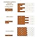 CO-Z 16 PCS 24 Square Feet, Vinyl Floor Planks Adhesive Floor Tiles, 2.0mm Thick (Oak - 24 sq ft - 1 Pack)
