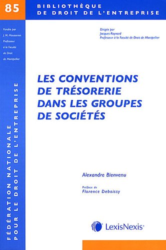 Les  conventions de trésorerie dans les groupes de société