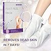 Foot-Peel-MaskFoot-Mask-4-Pieces-Of-Foot-Peel-Mask-Exfoliant-For-Soft-Feet-In-1-2-Weeks-Exfoliating-Booties-For-Peeling-Off-Calluses-Dead-Skin-For-Women-and-Men Foot Peel Mask,Foot Mask 4 Pieces Of Foot Peel Mask, Exfoliant For Soft Feet In 1-2 Weeks, Exfoliating Booties For…