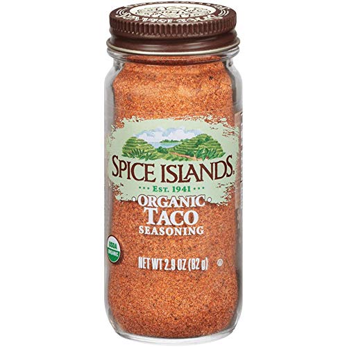 Spice Islands Organic Taco Seasoning, 2.9 oz. (Pack of 1