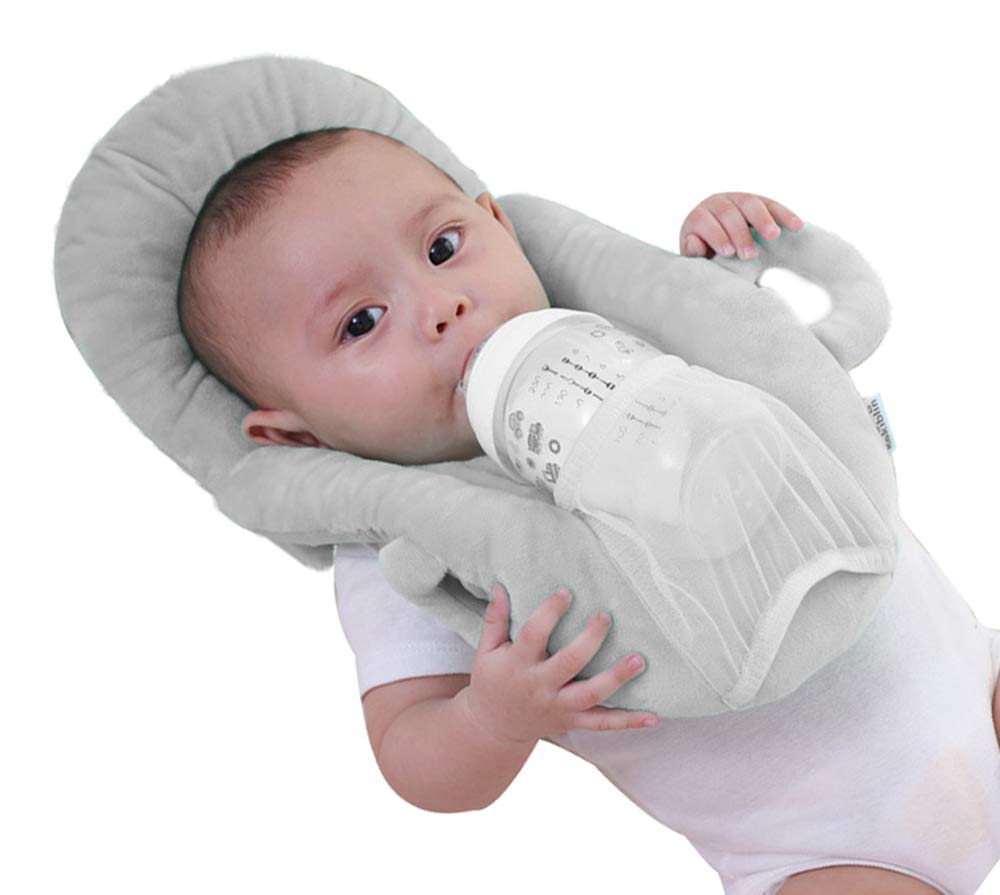 baby self feeding pillow