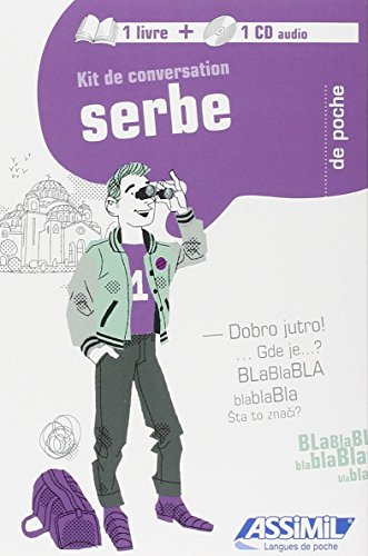 Kit de Conversation Serbe - Serbian for French speakerslivre+CD (Serbian Edition) by Spasa Ratkovic