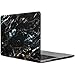 iDOO MacBook Pro 13 Case 2017 & 2016 Release A1706 / A1708, Soft Touch Plastic Hard Case Cover for Newest MacBook Pro 13 inch with/Without Touch Bar - Rich Black Marble