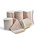 Elastic Bandage Wrap – 4 Pack Premium Elastic Bandages with Velcro Closure | 2 Rolls of Each Size (2 Inch x 4.6 Meter & 3 Inch x 4.6 Meter), Compression Bandage for Wrist & Foot Sprains