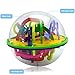 XIECCX Maze Ball Labyrinth Globe Toys 100 Challenging Barriers Best Gift Magic Puzzle Game Independent Play for Children 6 Years